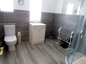 Half Tiled Shower Room