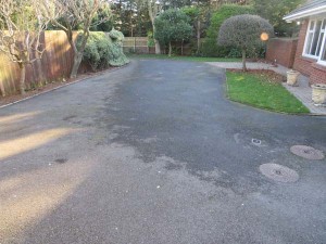 Double Garage approached by long sweeping drive providing ample parking