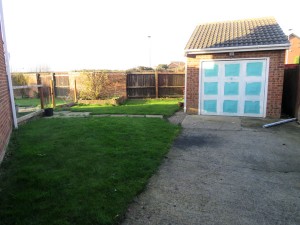 Detached Garage To Side  Accessed  By Long Drive From Front of Property